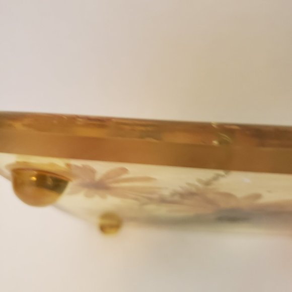 MCM Vintage Lucite Square Sunflower with Feet - Picture 6 of 7